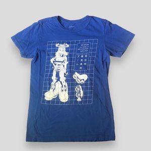 My Hero Academia Mei Hatsume Blueprint Anime T Shirt Small